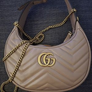 Authentic Gucci Marmont Half moon